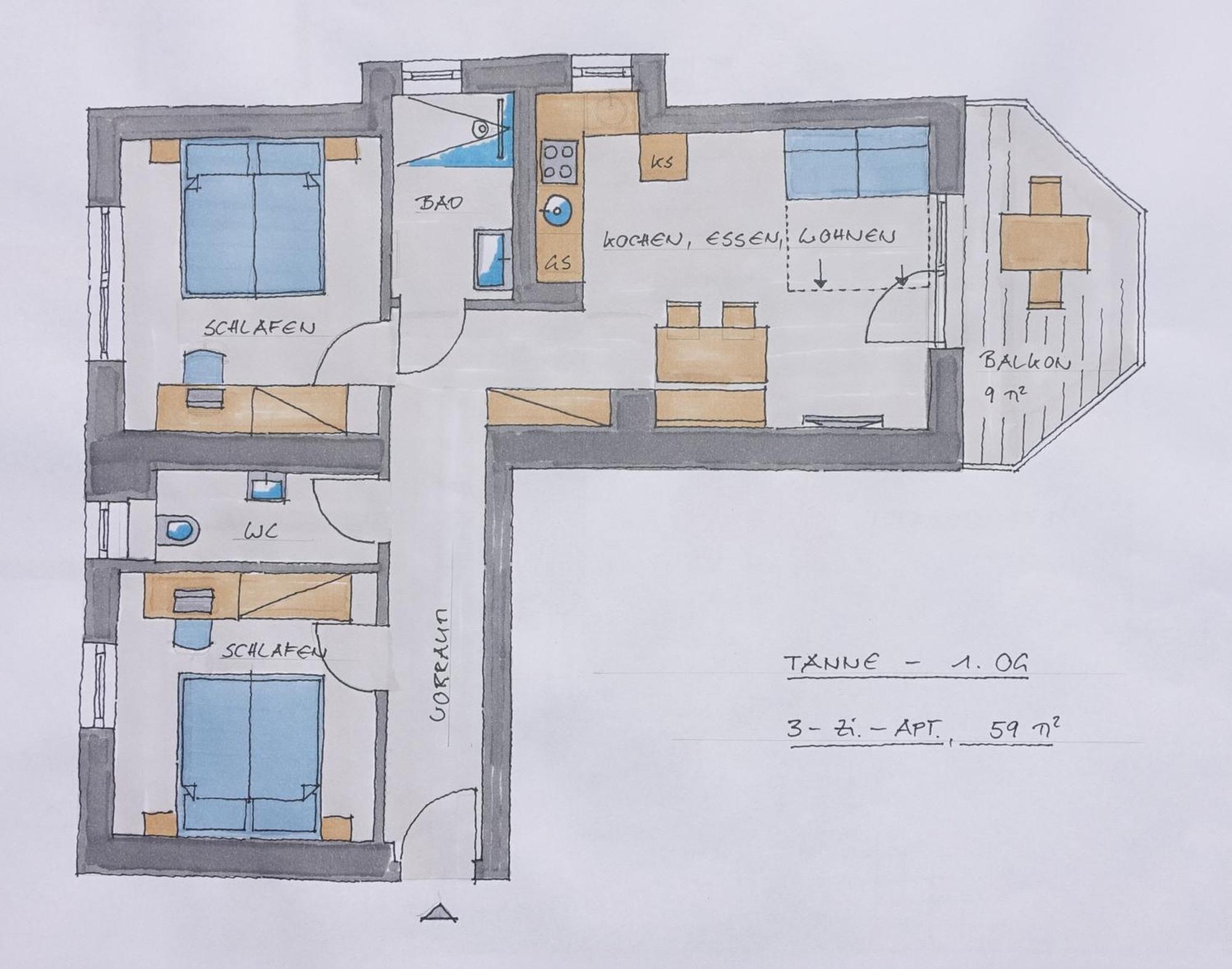 Gluexplatzl Appartements Am Wald Занкт-Мартін-ам-Тенненґебірґе Номер фото